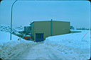 Halle NW bei Schnee